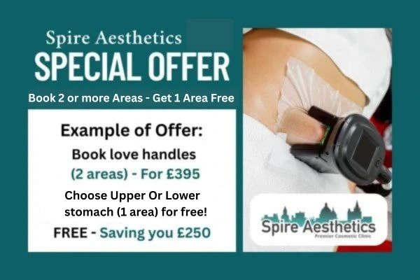 Fat Freezing Promotion Hickstead from Spire Aesthetics - Book Today!